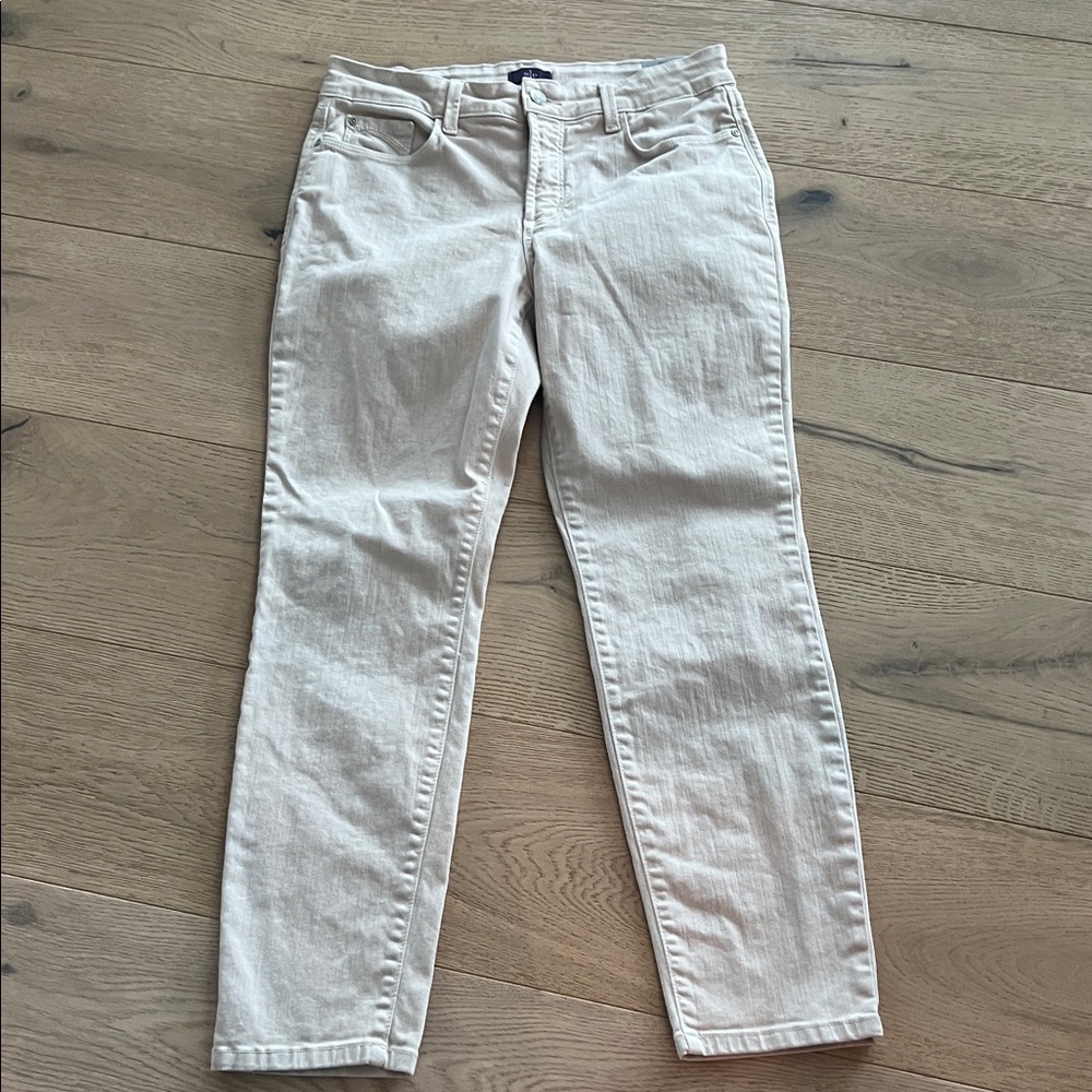NYDJ Ankle Jeans Size 6P Natural Lift Tuck Technology Cotton Spandex Stretch